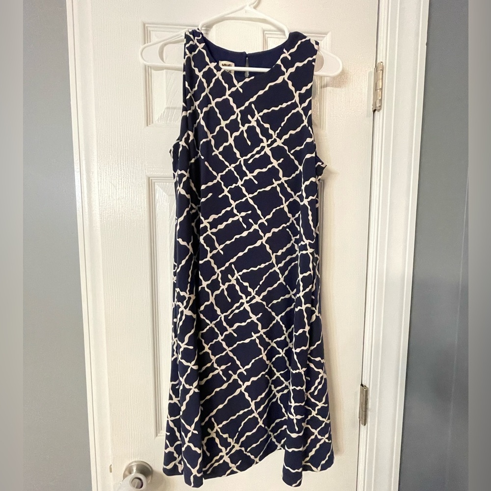 Anne Klein Navy Dress